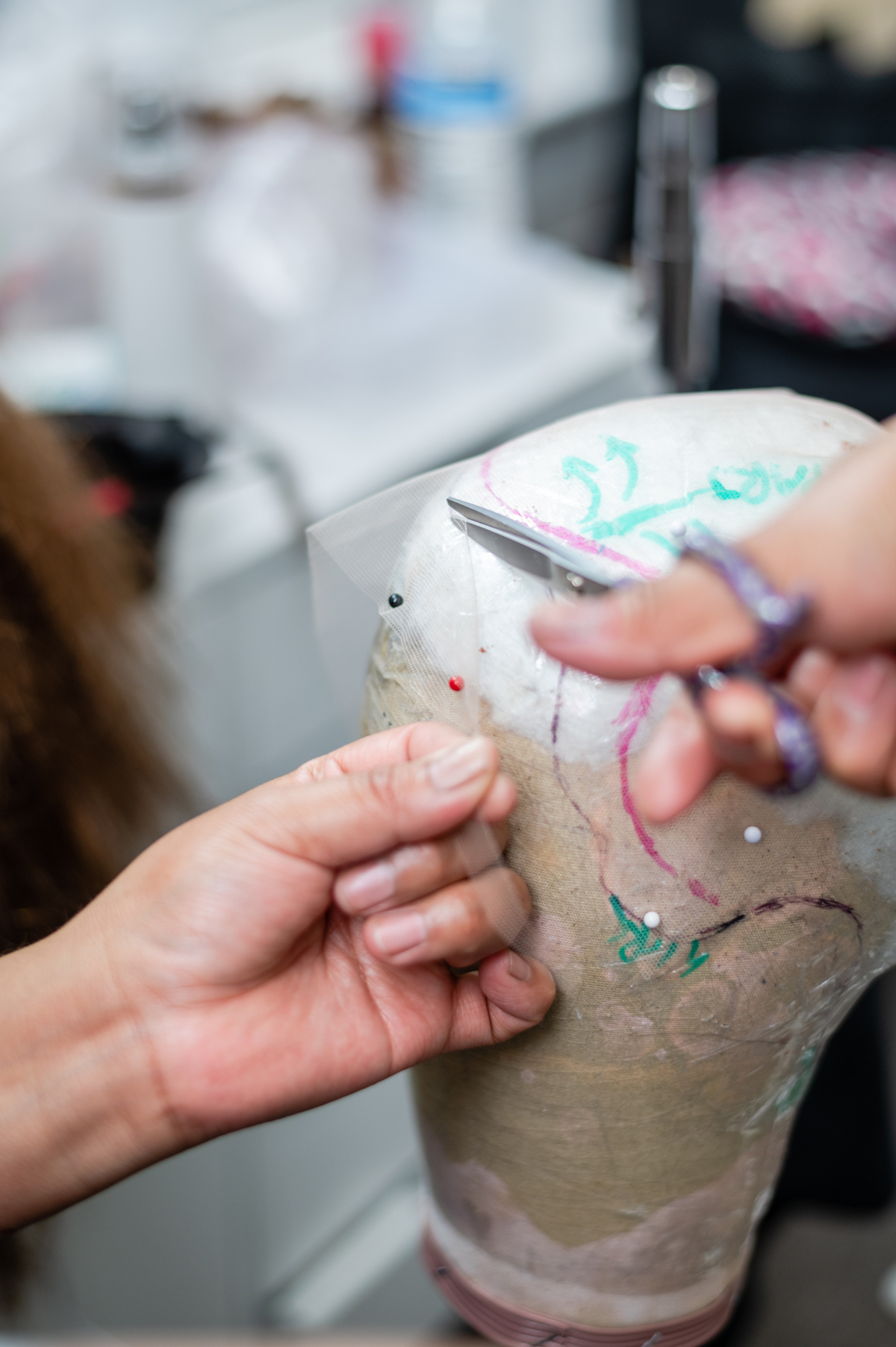 Handmade and ready to go. Seamless, natural looking wigs